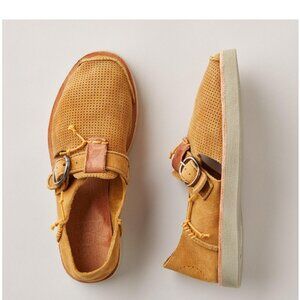 Sundance Satorisan Tan Leather Perforated Marine Shoes NWT